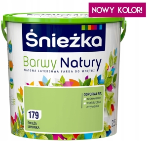 Farba Śnieżka Barwy Natury Świeża Limonka - 2,5l