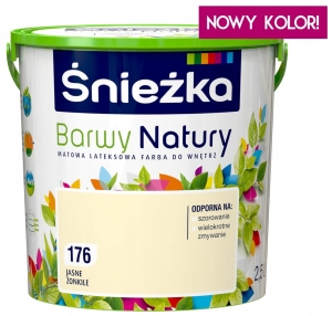 Farba Śnieżka Barwy Natury Jasne Żonkile - 2,5l