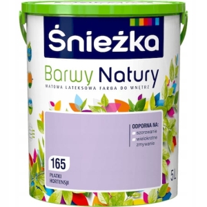 Farba Śnieżka Barwy Natury Płatki Hortensji - 5l
