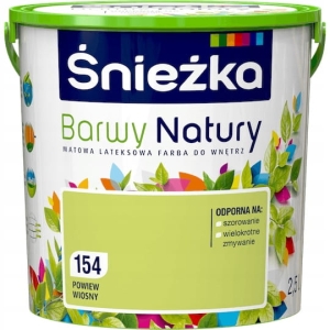 Farba Śnieżka Barwy Natury Powiew Wiosny - 2,5l