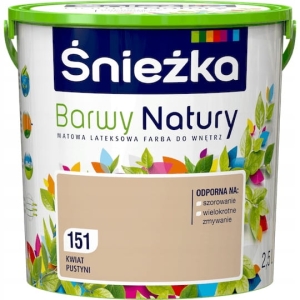 Farba Śnieżka Barwy Natury Kwiat Pustyni - 2,5l