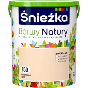 Farba Śnieżka Barwy Natury Herbaciana Róża - 5l