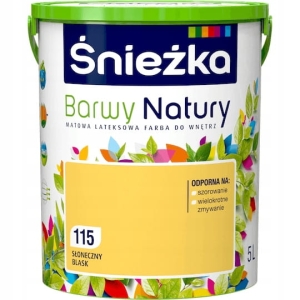 Farba Śnieżka Barwy Natury Słoneczny Blask - 5l