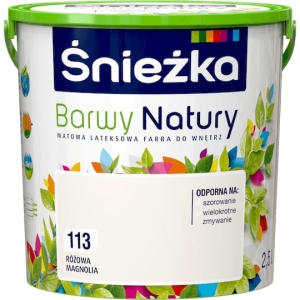 Farba Śnieżka Barwy Natury Różowa Magnolia - 2,5l