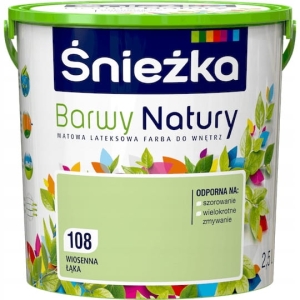 Farba Śnieżka Barwy Natury Wiosenna Łąka - 2,5l