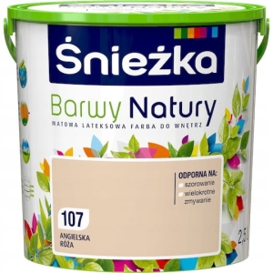 Farba Śnieżka Barwy Natury Angielska Róża - 2,5l