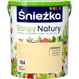 Farba Śnieżka Barwy Natury Łany Pszenicy - 5l