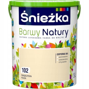 Farba Śnieżka Barwy Natury Piaszczysta Plaża - 5l