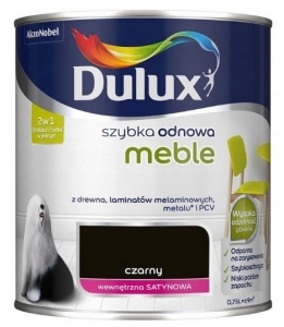 Dulux Farba Renowacyjna Do Mebli Czarny 0,75l