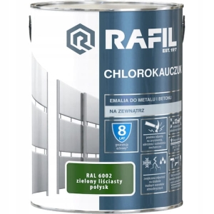Rafil Chlorokauczuk Zielony RAL6002 5L