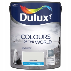 Dulux Kolory Świata Farba Lateksowa Białe Noce 5L