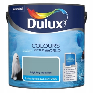 Dulux Kolory Świata Farba Błękitny Lodowiec 2,5L