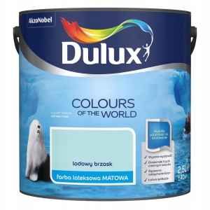 Dulux Kolory Świata Farba Lodowy Brzask Mat 2,5L