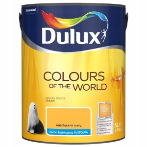 Dulux Kolory Świata Farba Egzotyczne Curry 5L