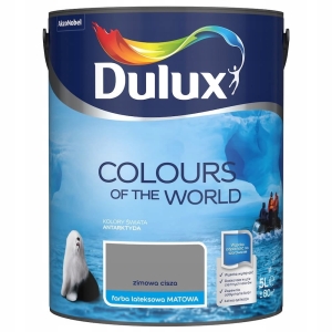 Dulux Kolory Świata Farba Zimowa Cisza Matowa 5L