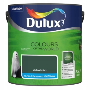Dulux Kolory Świata Farba Zieleń Boho Matowa 2,5L