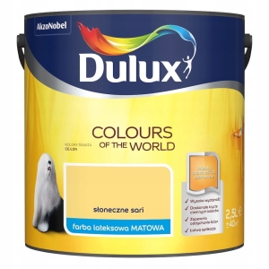 Dulux Kolory Świata Farba Słoneczne Sari Mat 2,5L
