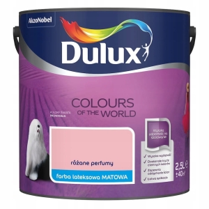 Dulux Kolory Świata Farba Różane Perfumy Mat 2,5L