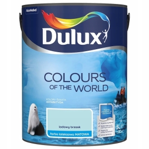 Dulux Kolory Świata Farba Lodowy Brzask Matowa 5L