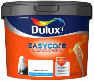 Dulux EasyCare Farba Nieskazitelna Biel 9L