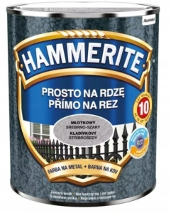 Hammerite Młotkowy Srebrno Szary - 2,5l