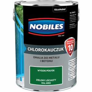 Nobiles Chlorokauczuk Zielony Liściasty RAL6002 - 5L