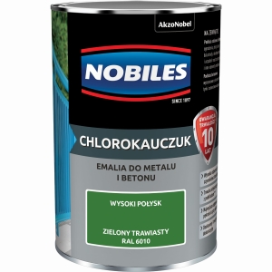 Nobiles Chlorokauczuk Zielony Trawiasty - 0,9L