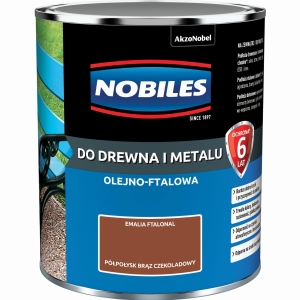 Nobiles FTALONAL Brązowy Czekoladowy półpołysk - 0,7L