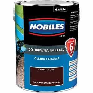 Nobiles FTALONAL Brązowy Ciemny Półpołysk - 5L
