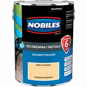 Nobiles FTALONAL Kremowy Półpołysk - 5L
