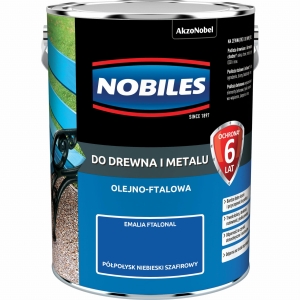 Nobiles FTALONAL Niebieski Szafirowy Półpołysk - 5l