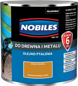 Nobiles FTALONAL Orzech Jasny Półpołysk - 0,25L