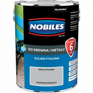 Nobiles FTALONAL Popielaty Półpołysk - 5L