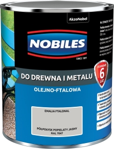 Nobiles FTALONAL Popielaty Jasny Półpołysk - 0,7L
