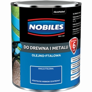 Nobiles FTALONAL Niebieski Szafirowy półpołysk - 0,7L