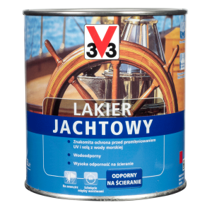 V33 Lakier do drewna jachtowy bursztynowy - 0,75L