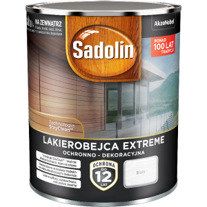 Sadolin Lakierobejca Extreme Biała - 0,7L