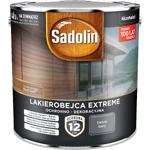 Sadolin Lakierobejca Extreme Ciemny Szary - 2,5L