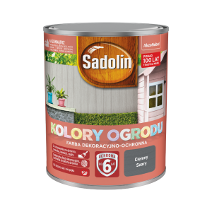 Sadolin Farba Kolory Ogrodu Ciemny Szary - 0,7L