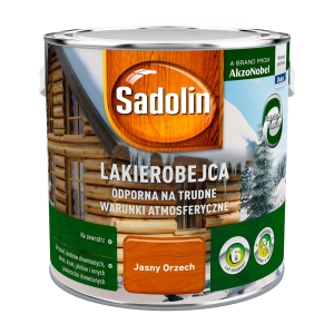 Sadolin Lakierobejca Zewnętrzna Jasny Orzech 2,5L