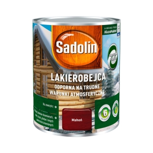 Sadolin Lakierobejca Zewnętrzna Odporna Mahoń 0,75L