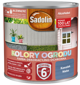 Sadolin Farba Kolory Ogrodu Kawałek Nieba - 0,25L