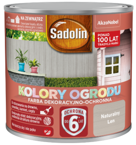 Sadolin Farba Kolory Ogrodu Naturalny Len - 0,25L
