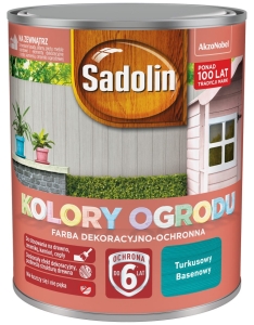 Sadolin Kolory Ogrodu Turkusowy Basenowy - 0,7L