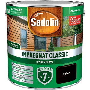 Sadolin impregnat do drewna Classic Heban - 2,5L