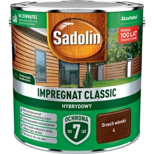 Sadolin impregnat Classic Orzech Włoski mat - 2,5L