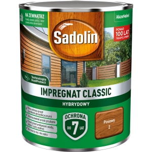 Sadolin impregnat do drewna Classic Piniowy - 0,75L