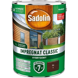 Sadolin impregnat do drewna Classic Tek - 4,5L