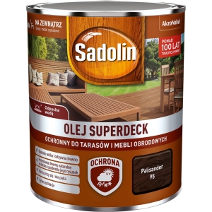 Sadolin Superdeck olej do drewna Palisander - 0,75L