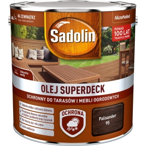 Sadolin Superdeck olej do drewna Palisander - 2,5L